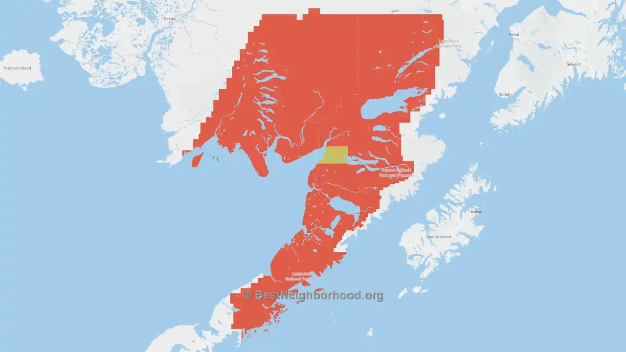 Bristol Bay Cellular National Coverage Map