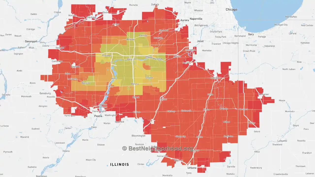 Illinois Valley Cellular National Coverage Map