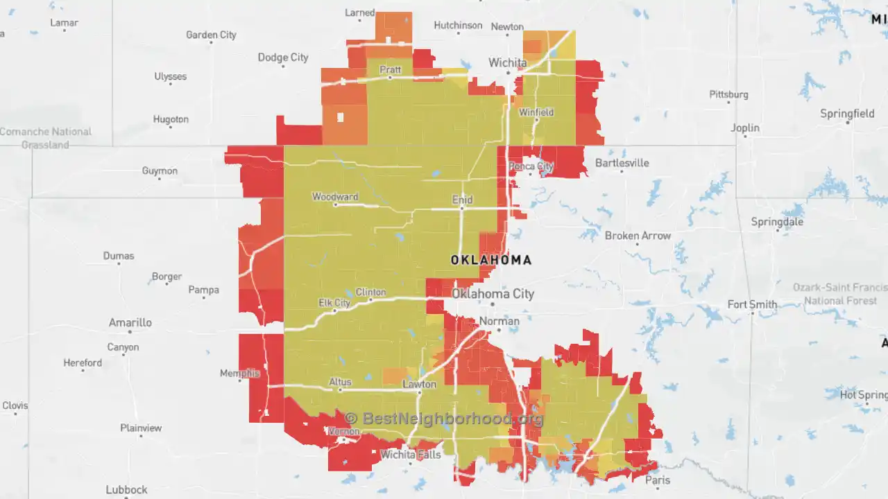 Pioneer National Coverage Map