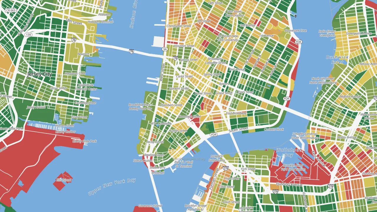 10278, NY map of race and ethnicity