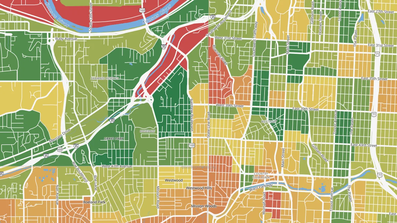 66160, KS map of race and ethnicity