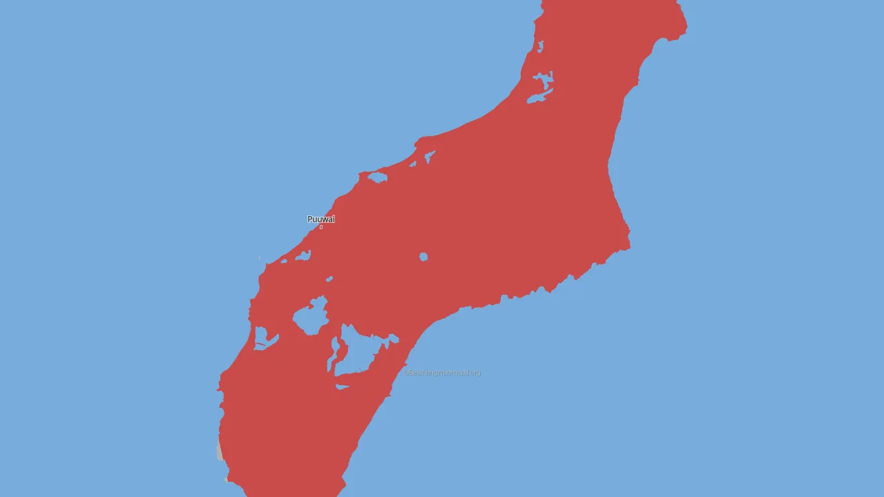 Puuwai, HI map of race and ethnicity