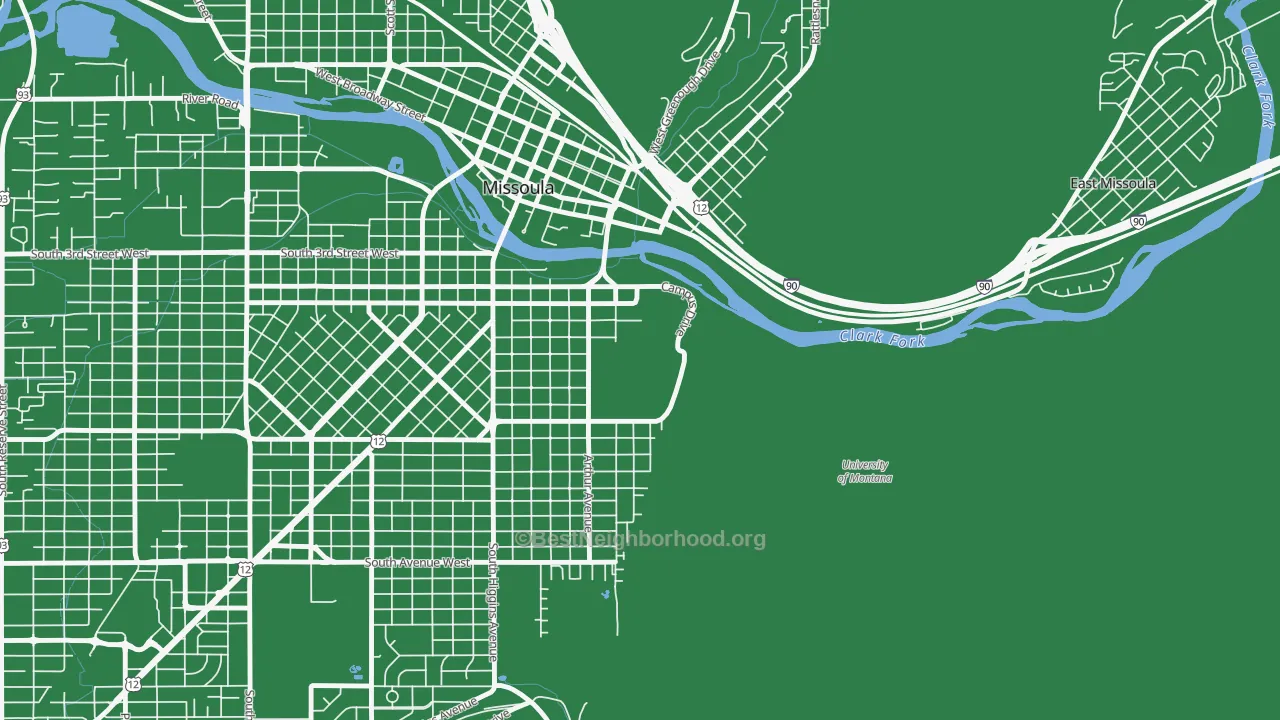 59812, MT map of the fastest fixed wireless internet speeds