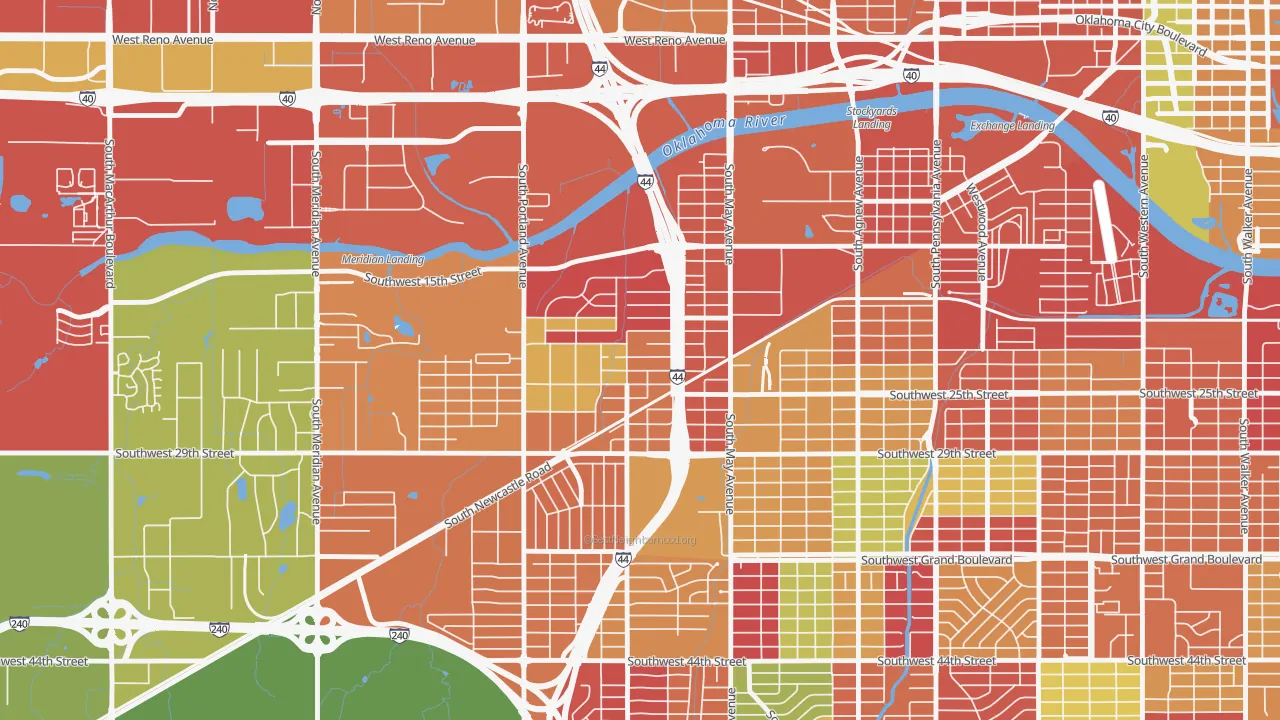 Rockwood, Oklahoma City, OK of rich and poor neighborhoods by household income