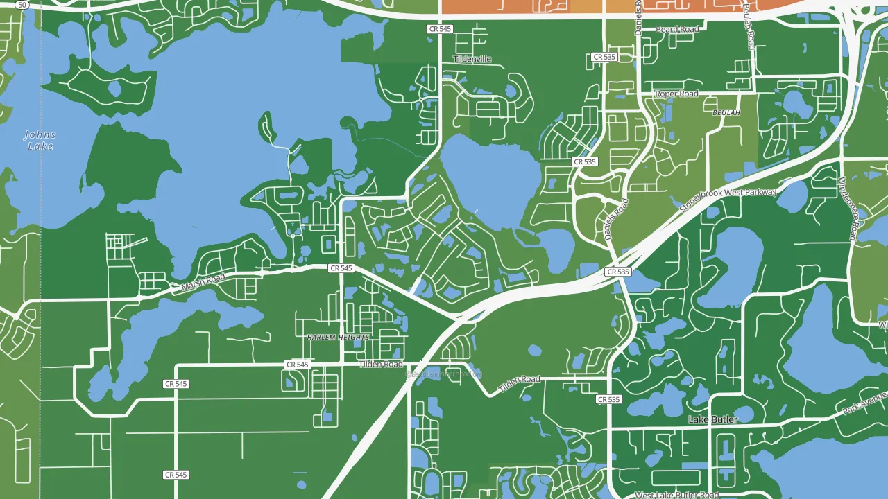 Stoneybrook West, Winter Garden, FL of rich and poor neighborhoods by household income