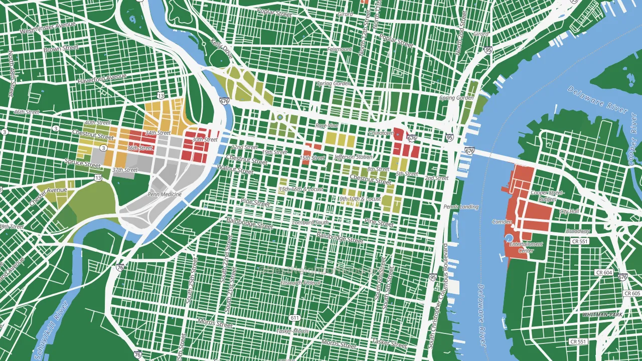 19109 internet provider availability map