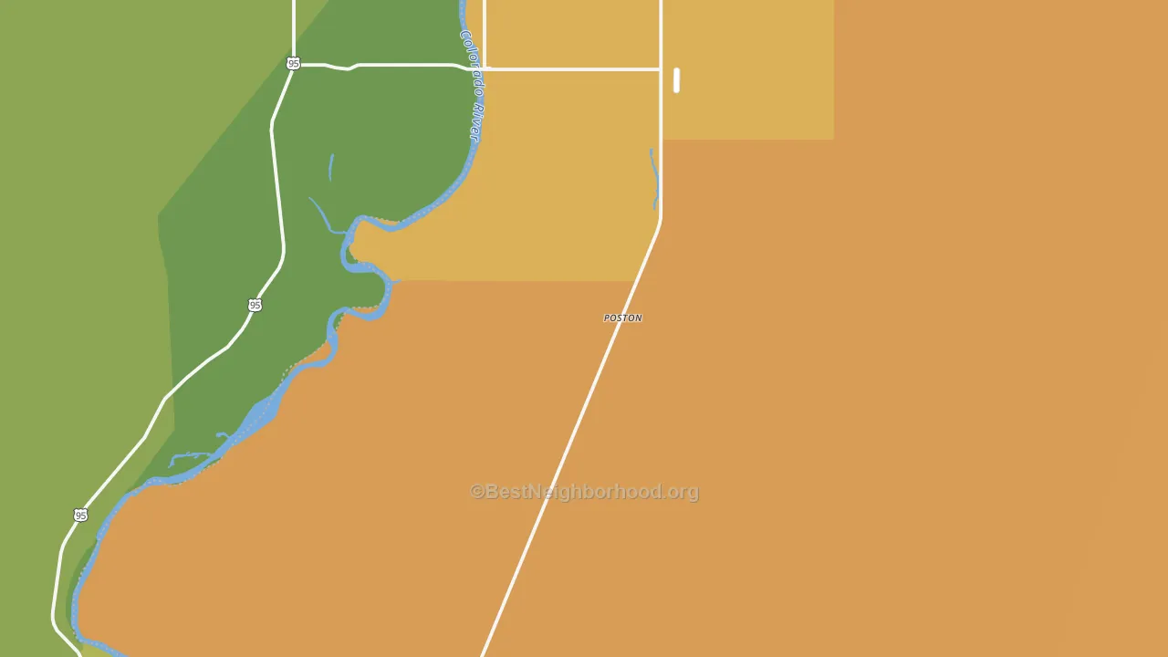 poston-az internet provider availability map