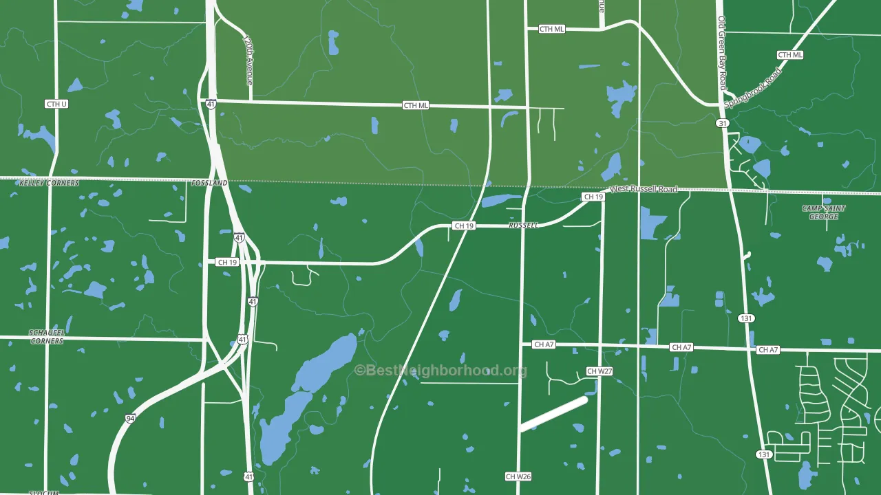 russell-il internet provider availability map