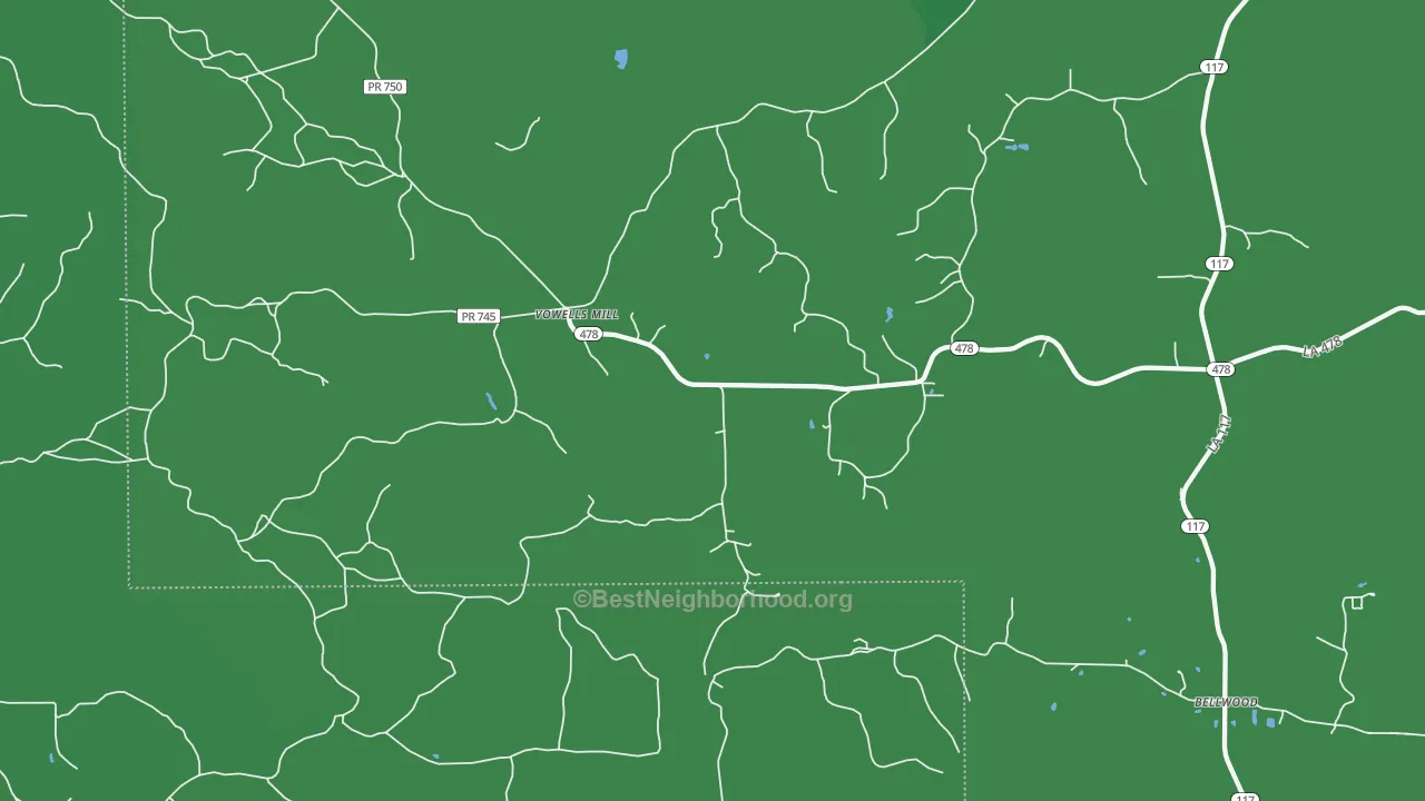 vowells-mill-la internet provider availability map