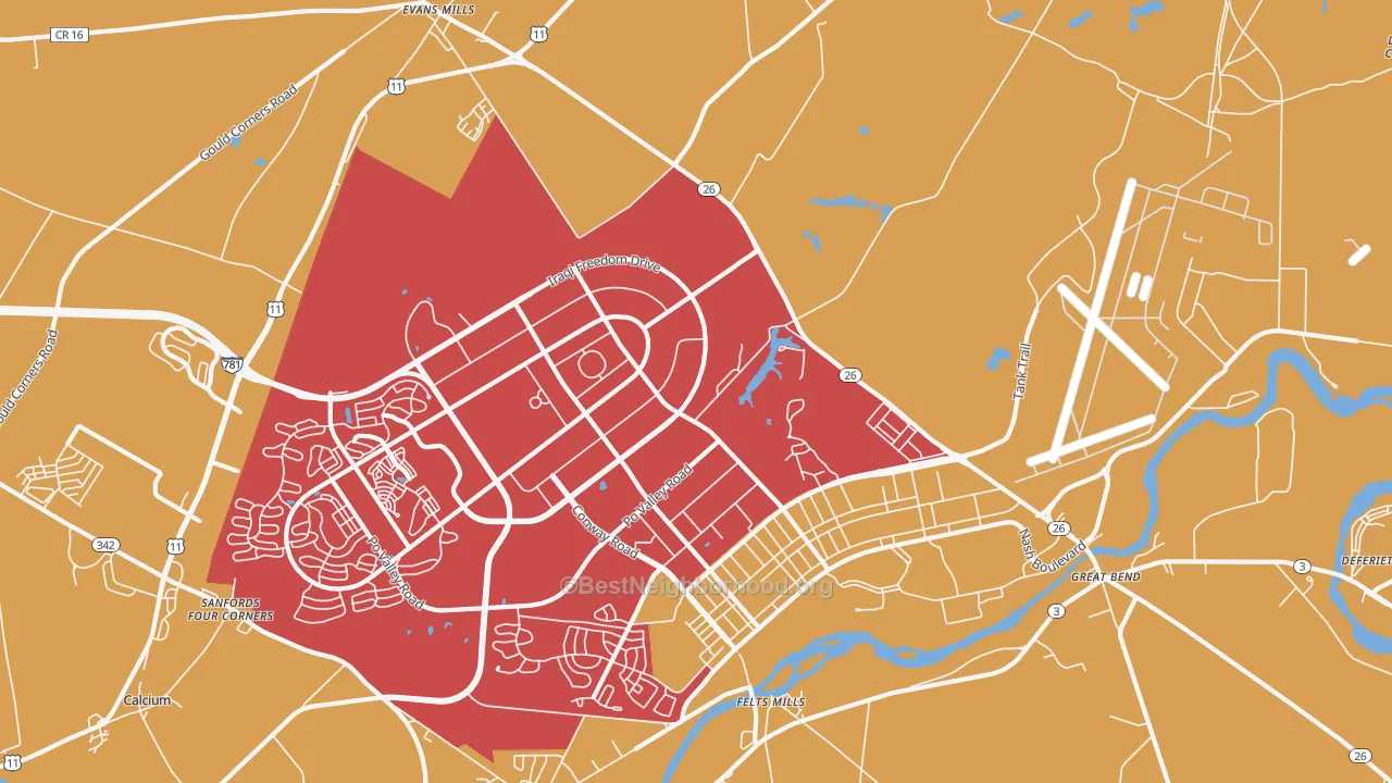 13602, NY map of internet competition