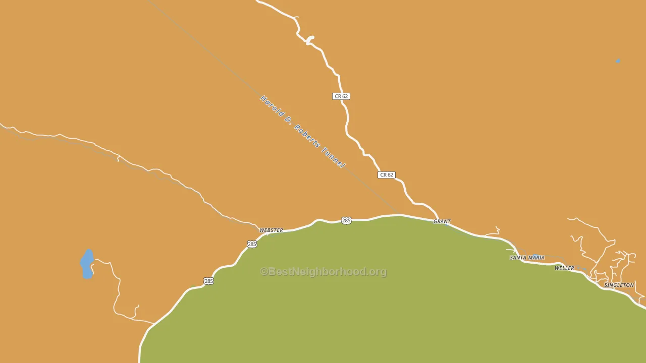 80448, CO map of internet competition