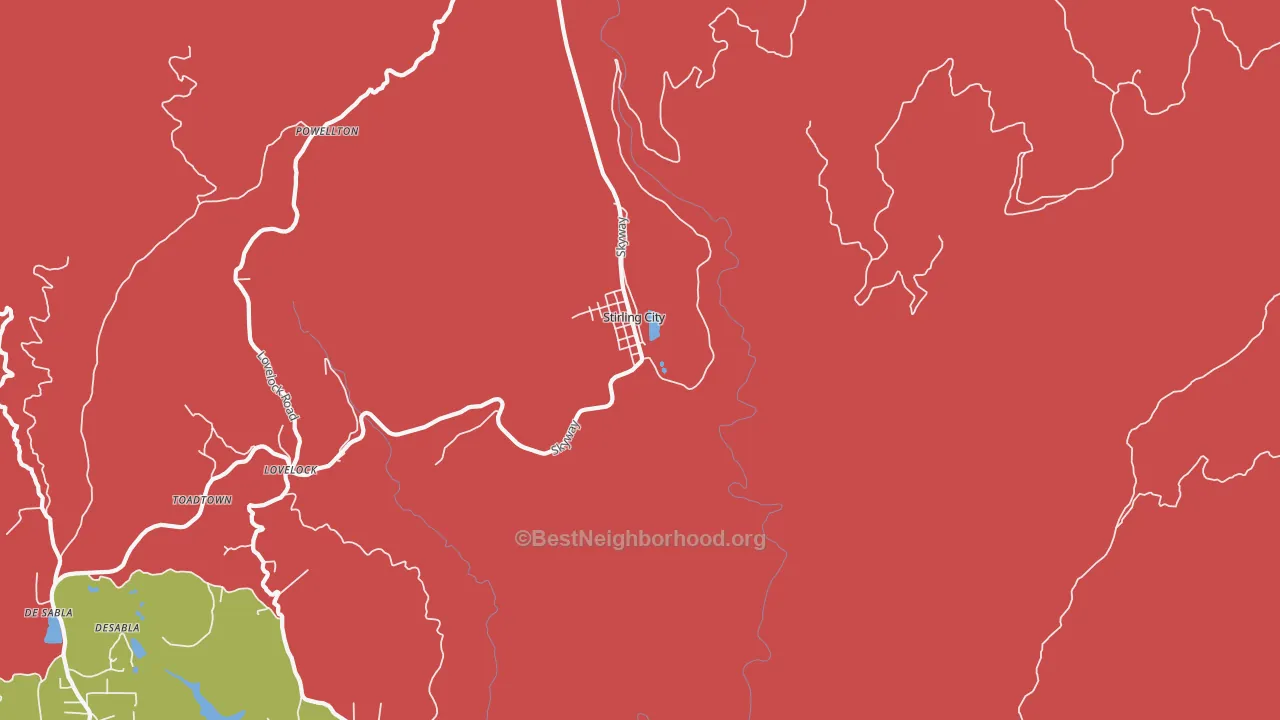 95978, CA map of internet competition