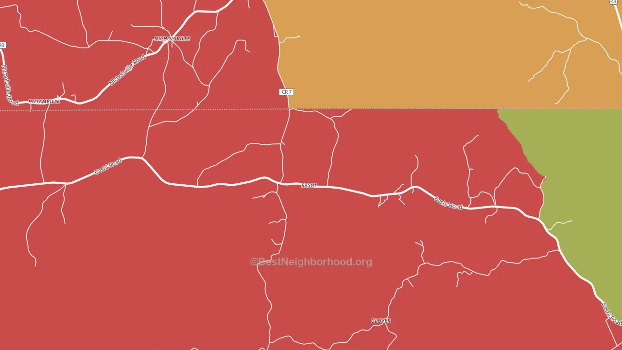 Bashi, AL map of internet competition