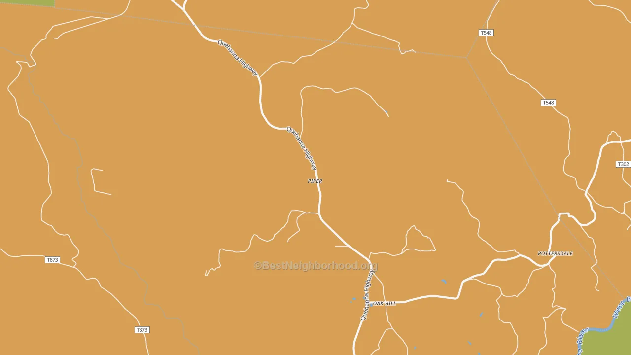 Piper, PA map of internet competition
