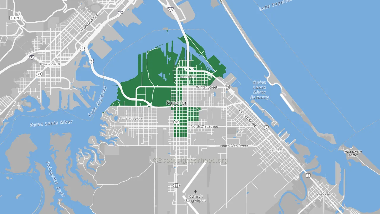 ConnectSuperior fiber availablility map and speeds