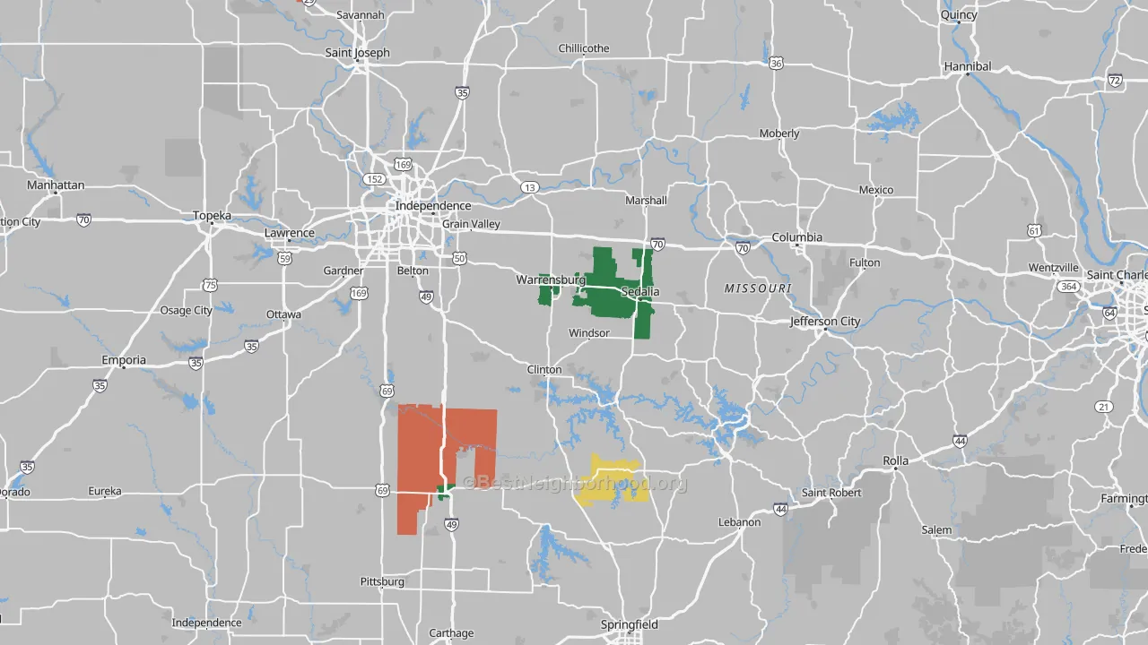 Fastwyre Broadband download speed map