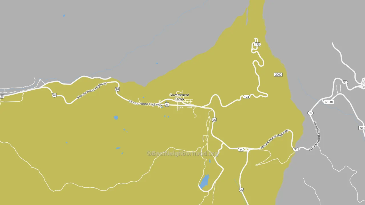 Government Camp Communications download speed map