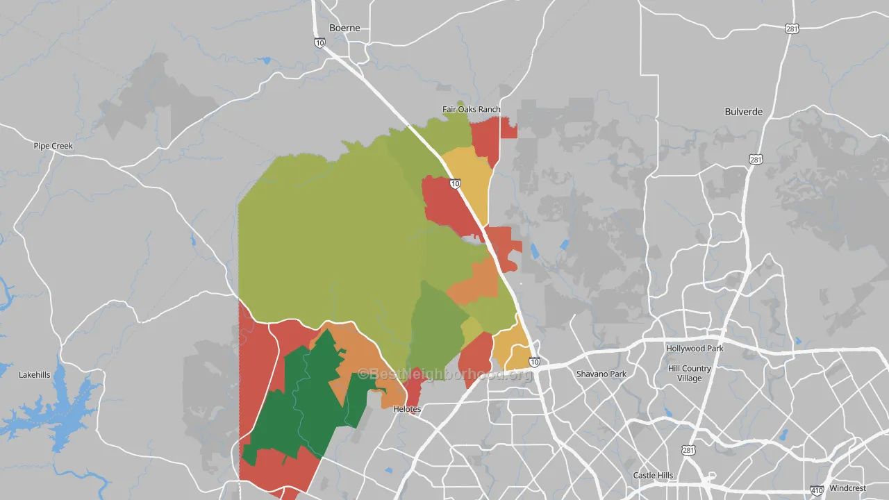 Hill Country Broadband availability map