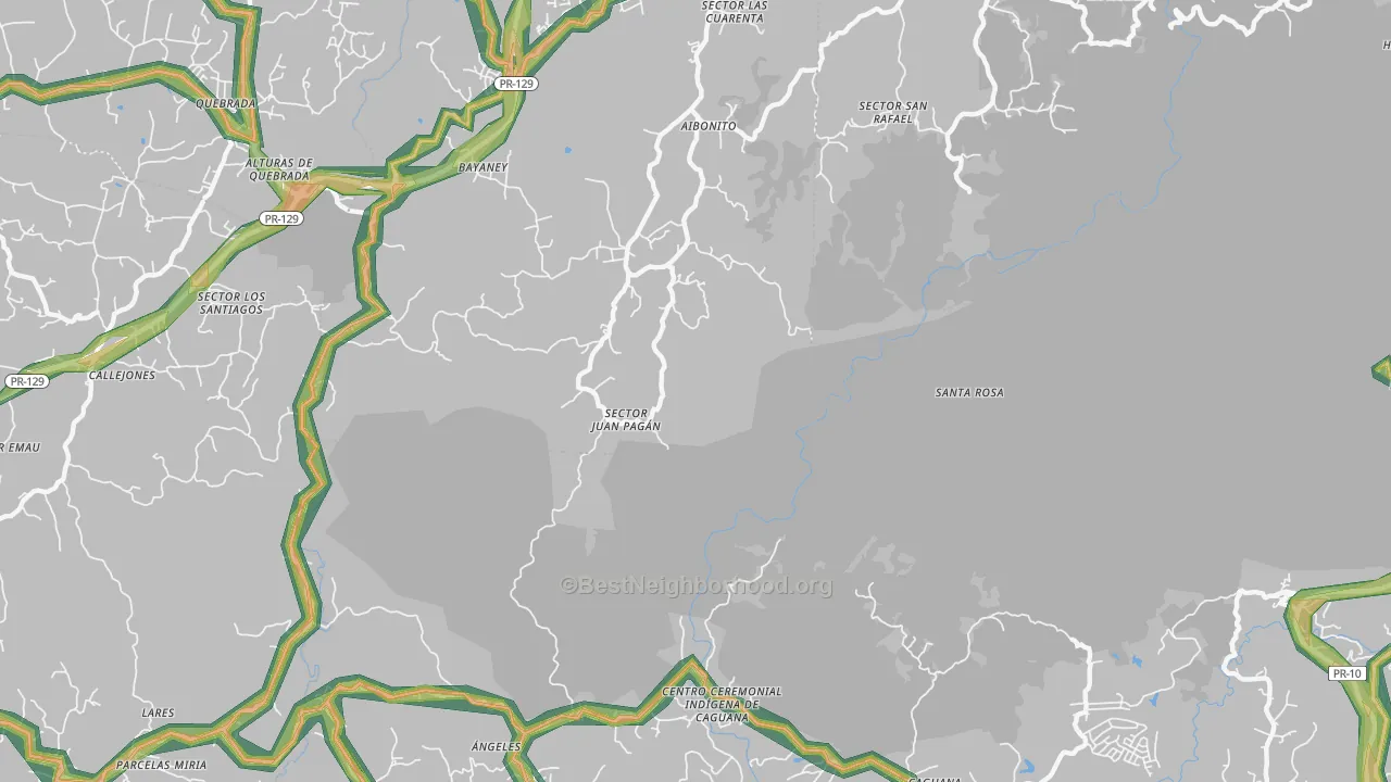 00611, PR Map of Noise Levels in 00611