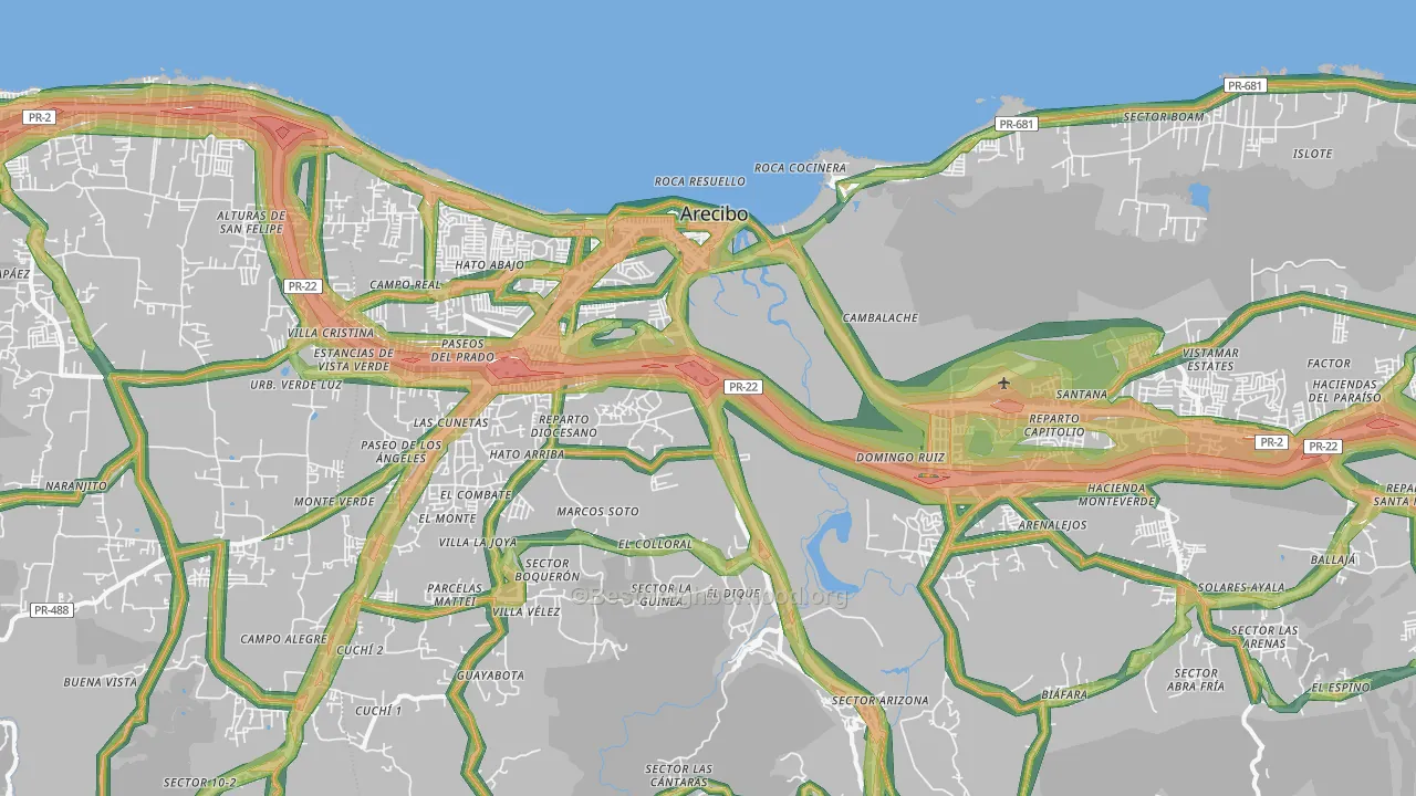 00612, PR Map of Noise Levels in 00612