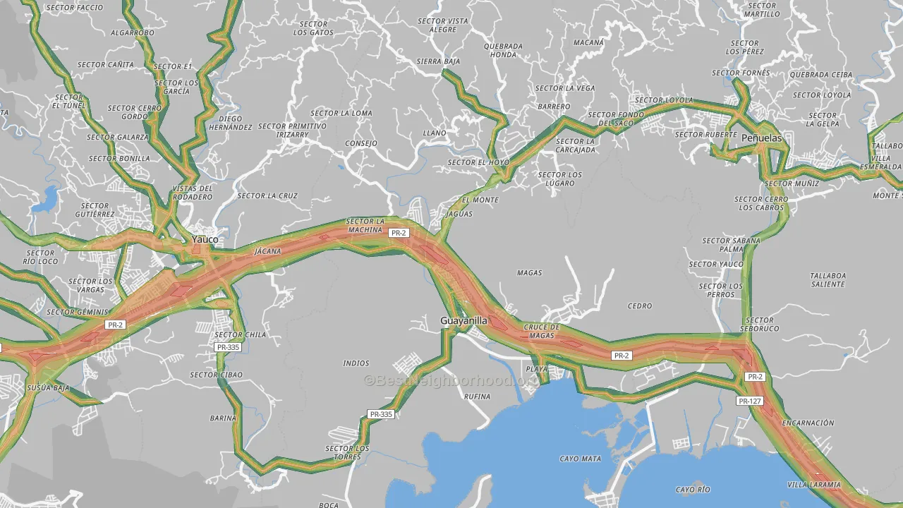 00656, PR Map of Noise Levels in 00656
