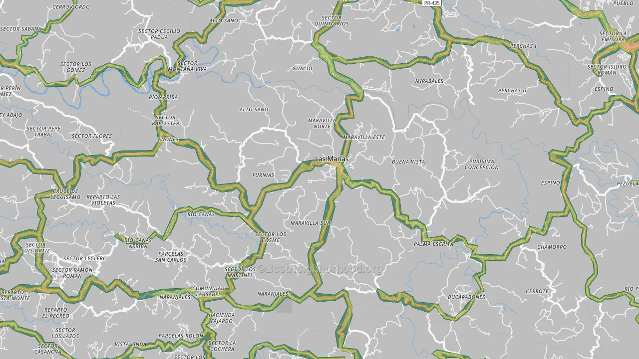 00670, PR Map of Noise Levels in 00670