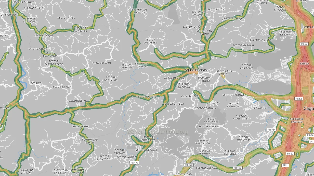 00703, PR Map of Noise Levels in 00703