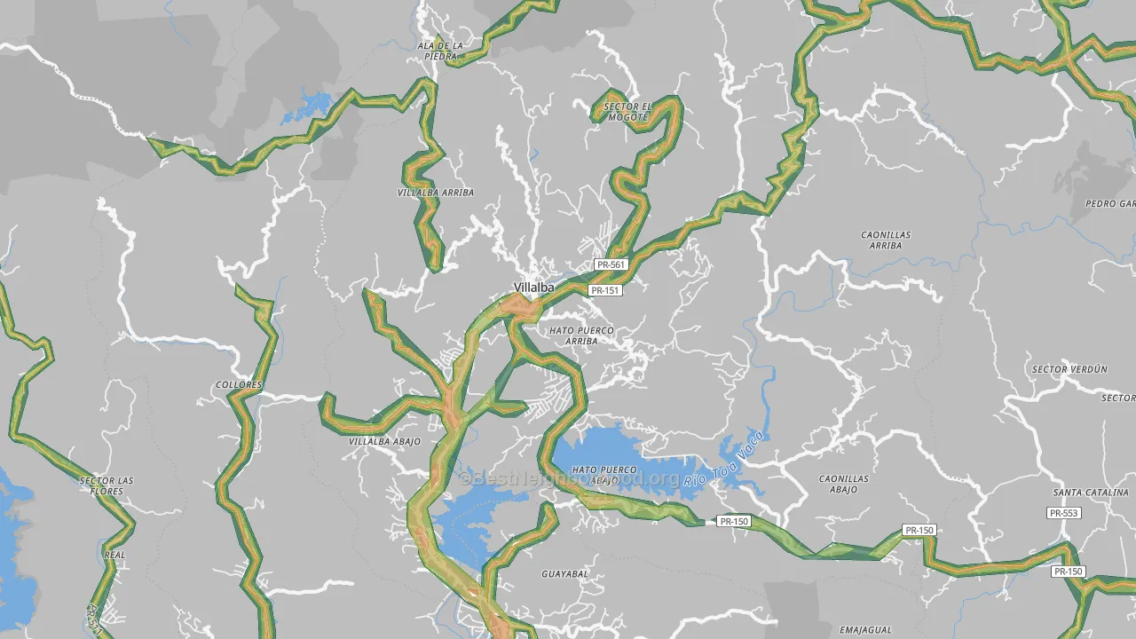 00766, PR Map of Noise Levels in 00766