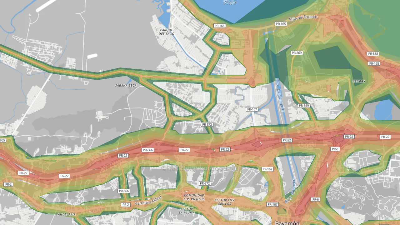 00952, PR Map of Noise Levels in 00952