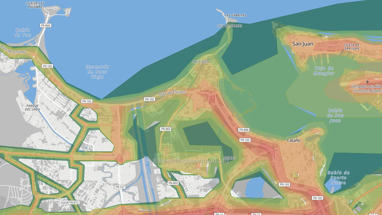 00963, PR Map of Noise Levels in 00963