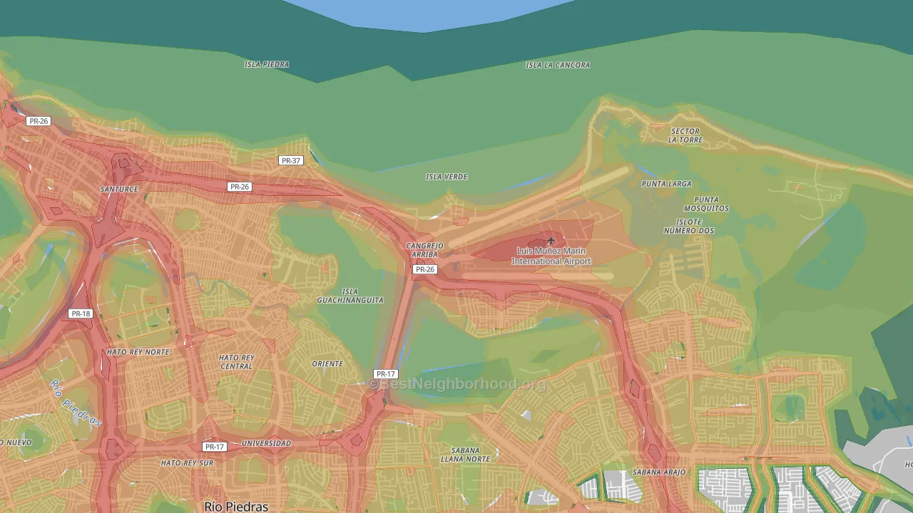 00979, PR Map of Noise Levels in 00979