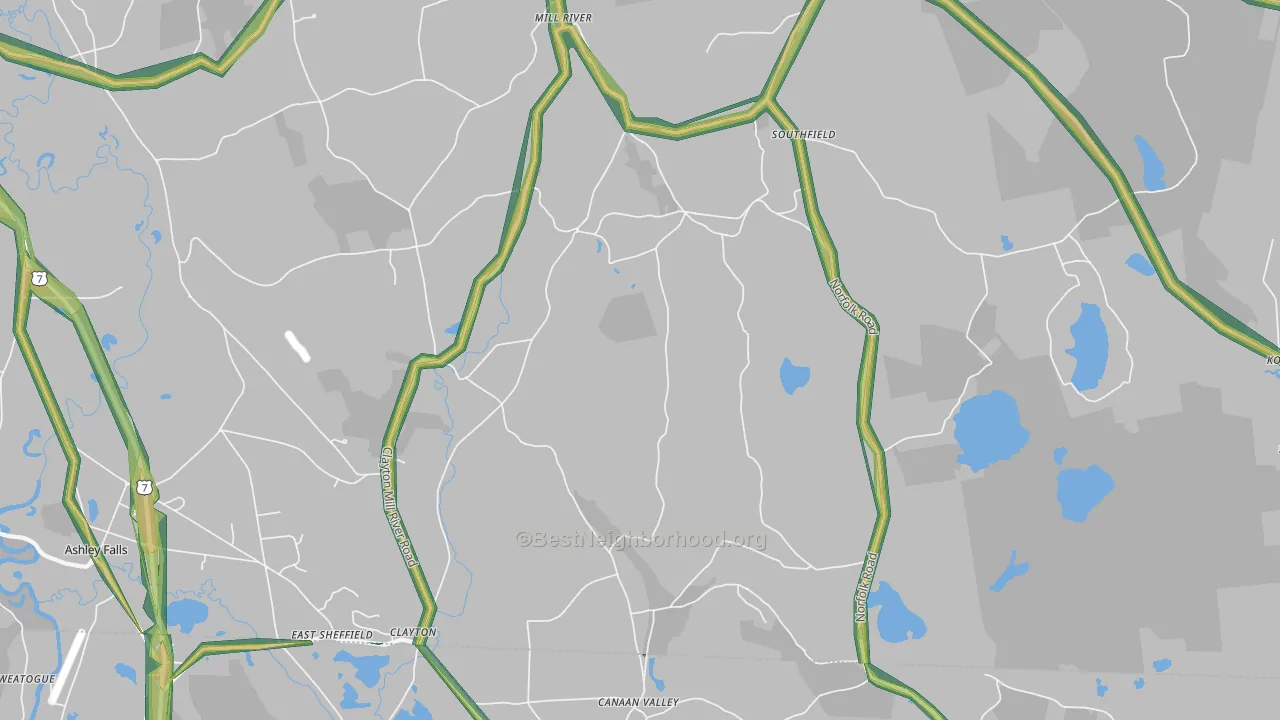 01259, MA Map of Noise Levels in 01259