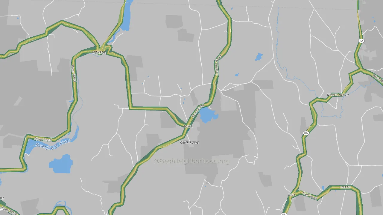 01367, MA Map of Noise Levels in 01367