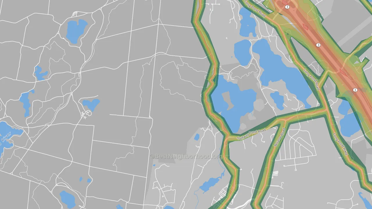 02366, MA Map of Noise Levels in 02366