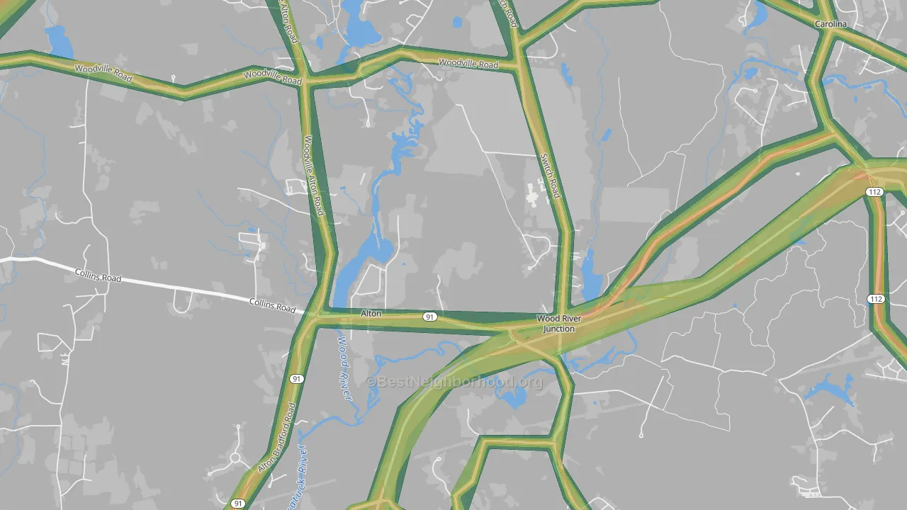02894, RI Map of Noise Levels in 02894