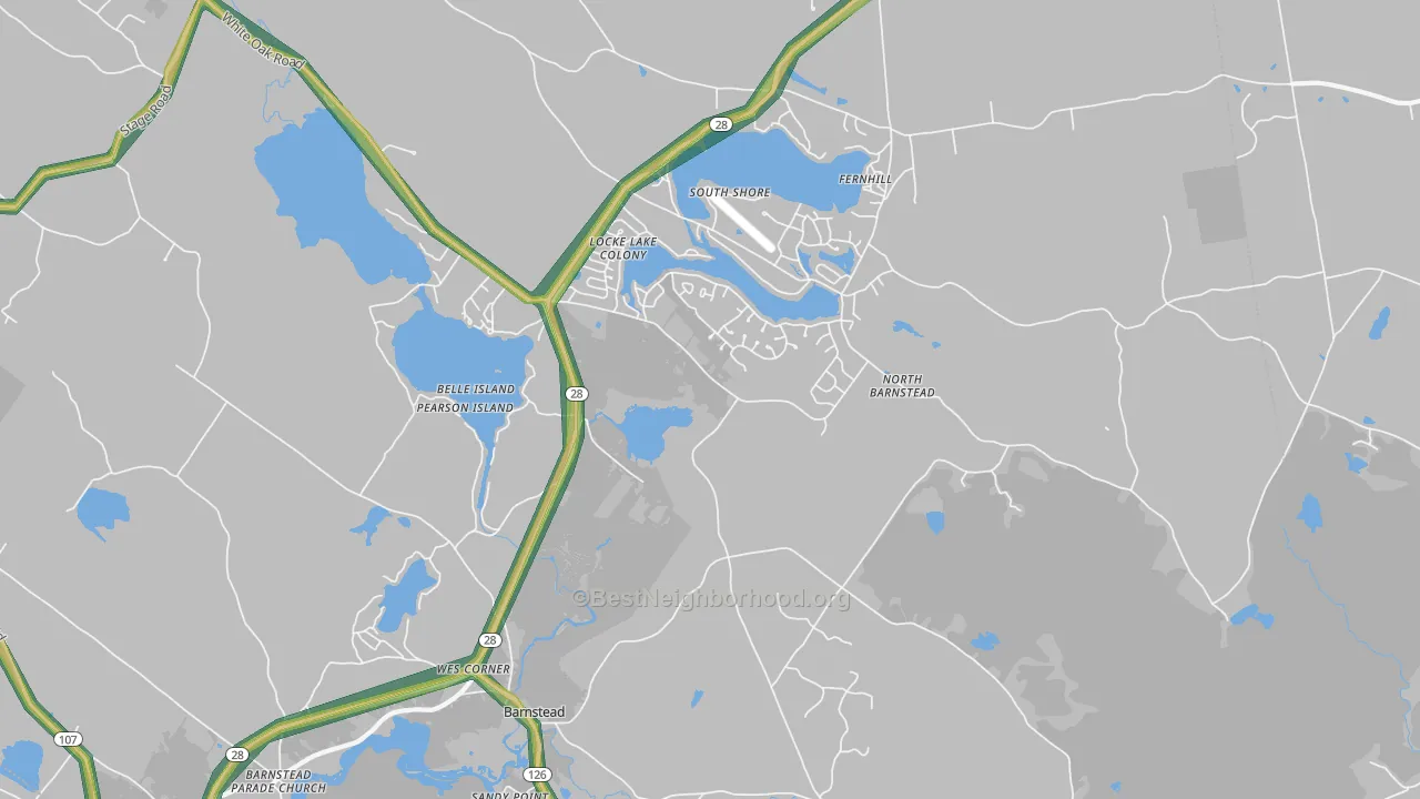 03225, NH Map of Noise Levels in 03225