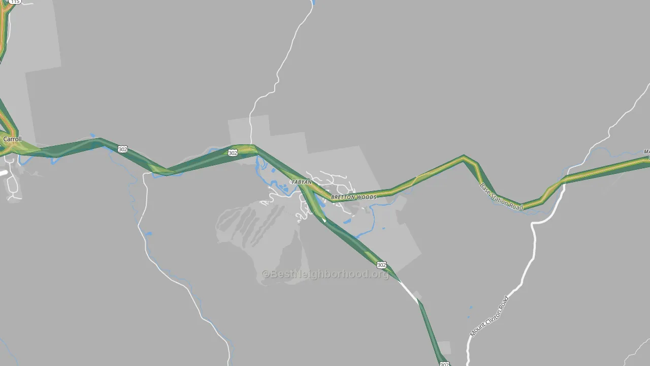 03575, NH Map of Noise Levels in 03575