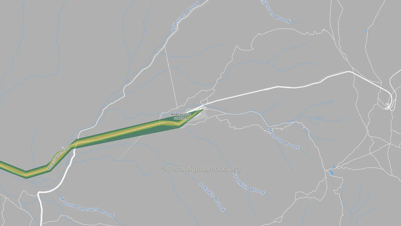 03589, NH Map of Noise Levels in 03589