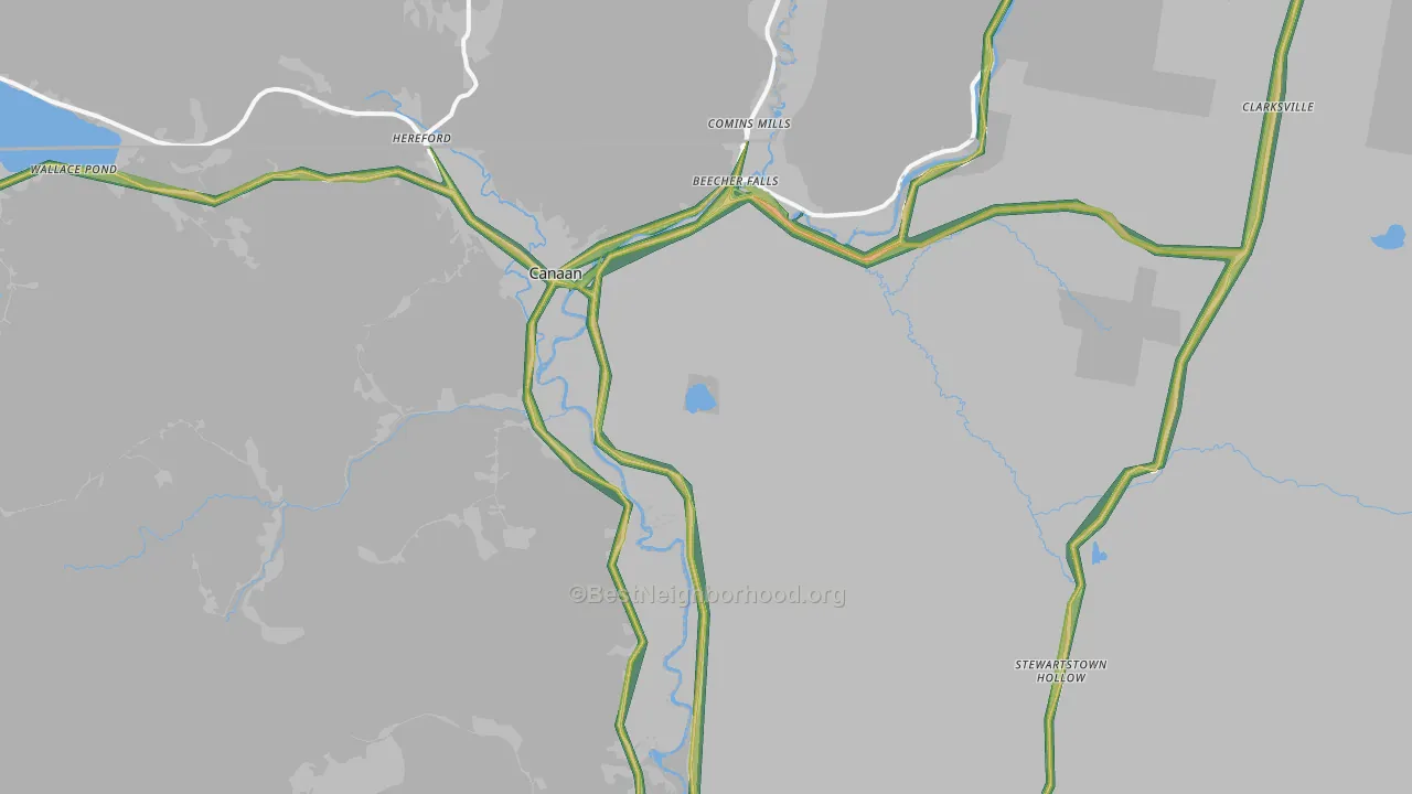 03597, NH Map of Noise Levels in 03597
