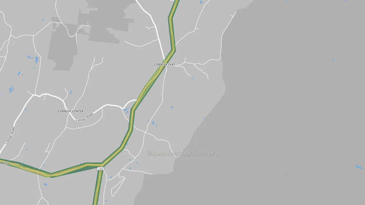 03746, NH Map of Noise Levels in 03746