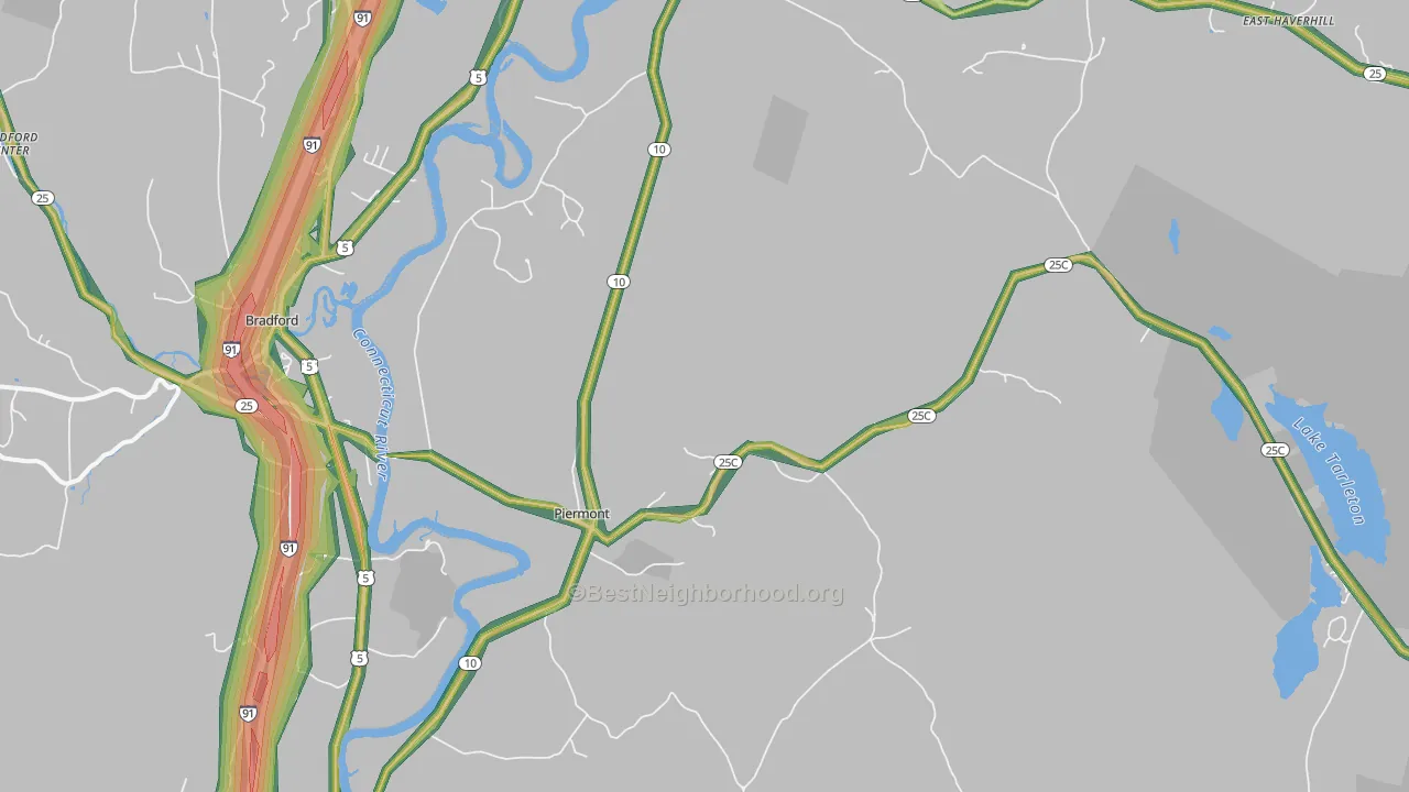 03779, NH Map of Noise Levels in 03779