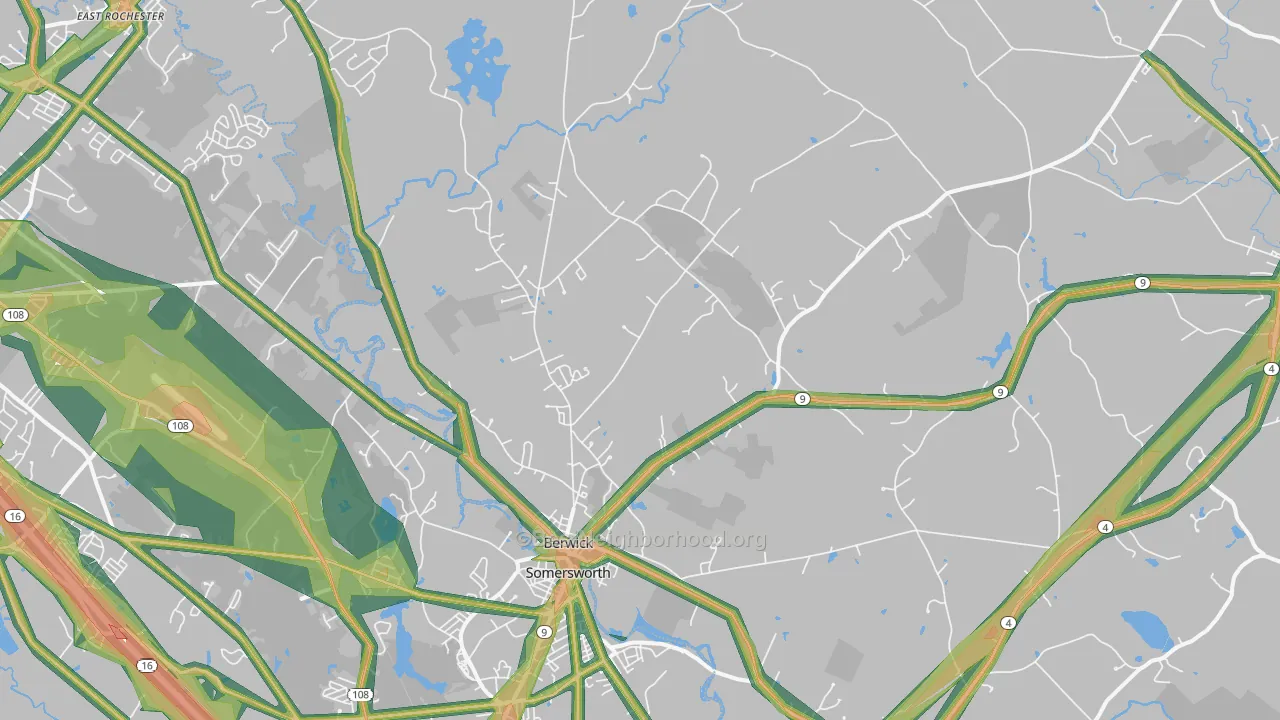 03901, ME Map of Noise Levels in 03901