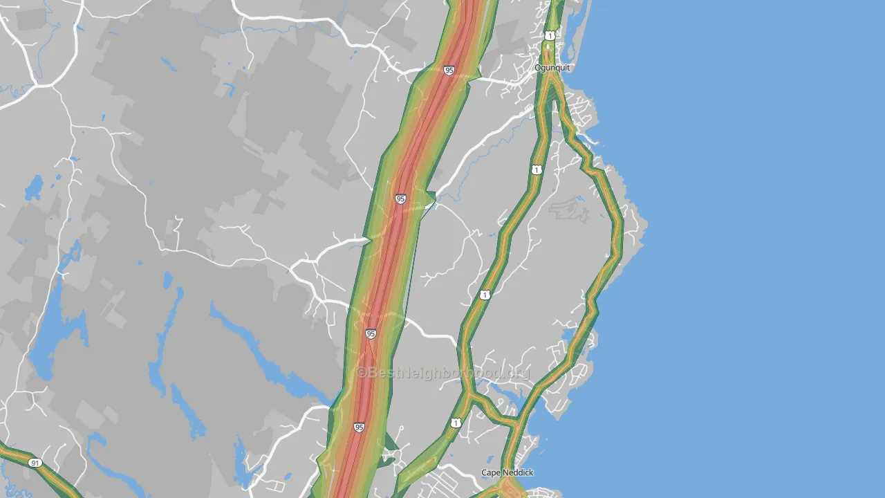 03902, ME Map of Noise Levels in 03902