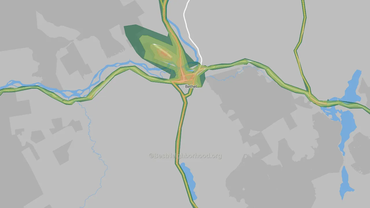04217, ME Map of Noise Levels in 04217