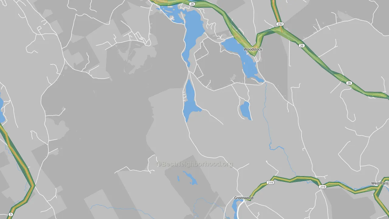 04255, ME Map of Noise Levels in 04255