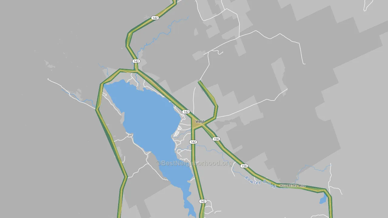 04285, ME Map of Noise Levels in 04285