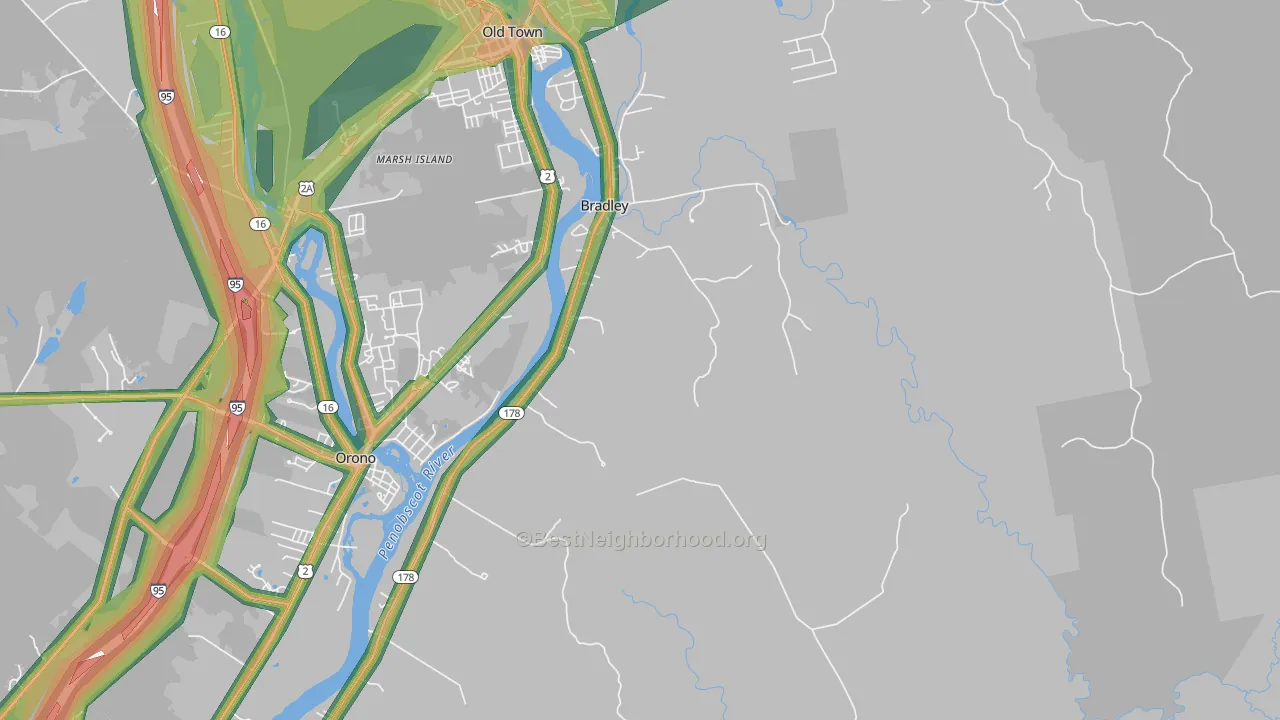 04411, ME Map of Noise Levels in 04411