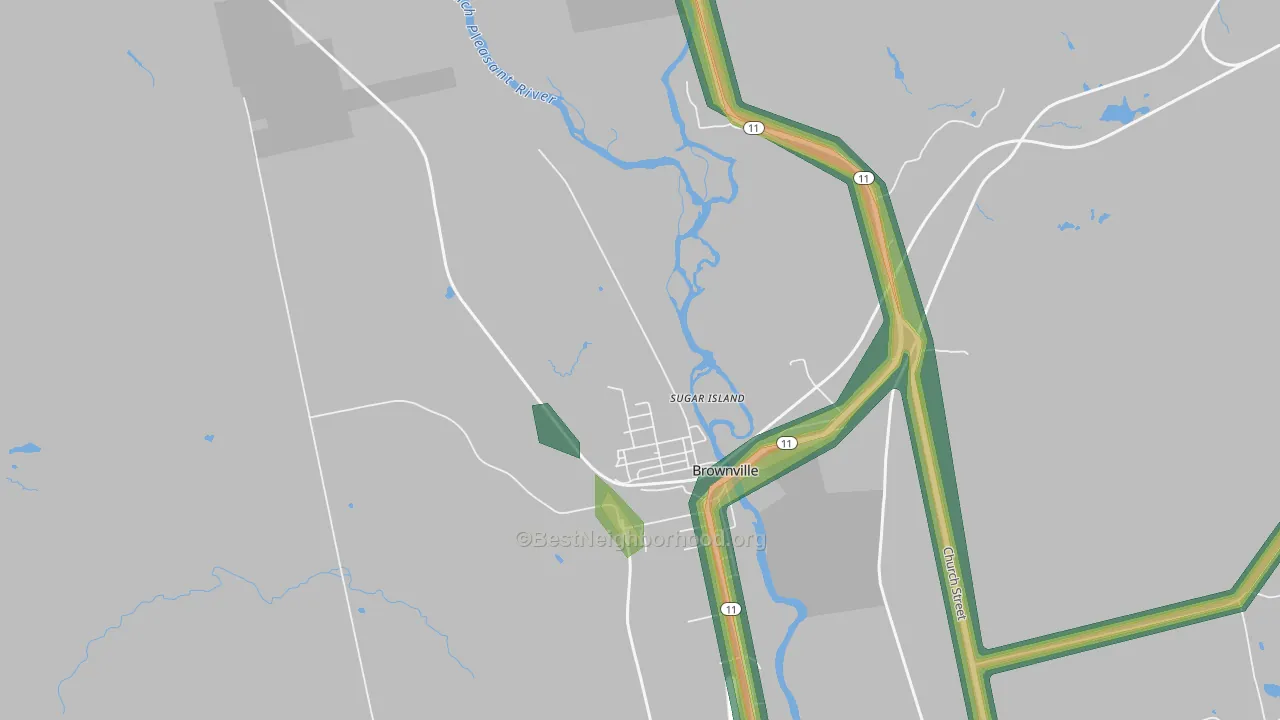 04415, ME Map of Noise Levels in 04415