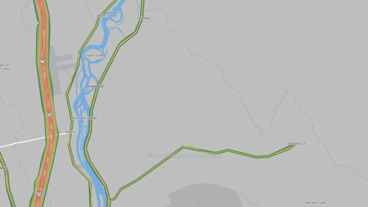 04418, ME Map of Noise Levels in 04418