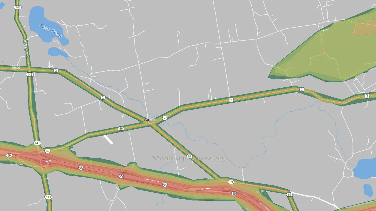 04419, ME Map of Noise Levels in 04419